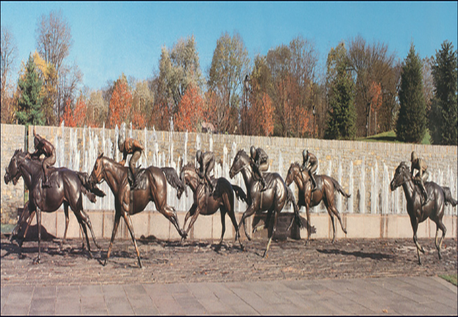 THOROUGHBRED PARK SCULPTOR TO SELL PERSONAL ART COLLECTION 