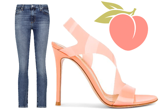 Outfit of the Week: Peaches and Jeans