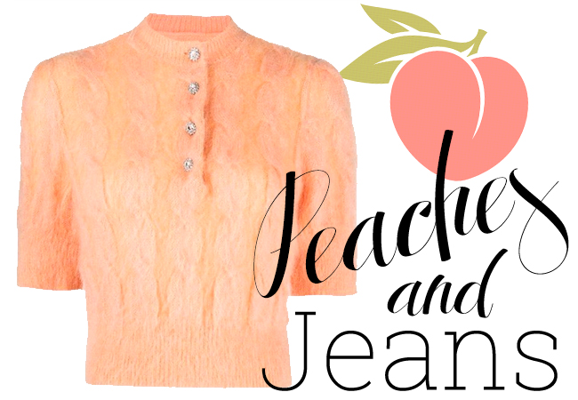 Outfit of the Week: Peaches and Jeans