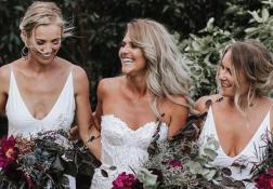 Weddings Unveiled: White Bridesmaid Dresses