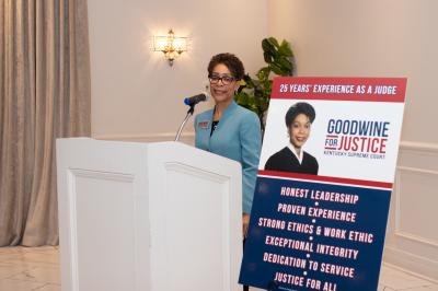 Goodwine for Justice Campaign Kickoff